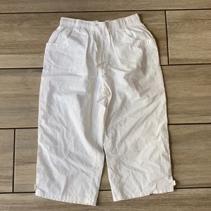 Lightweight white pants